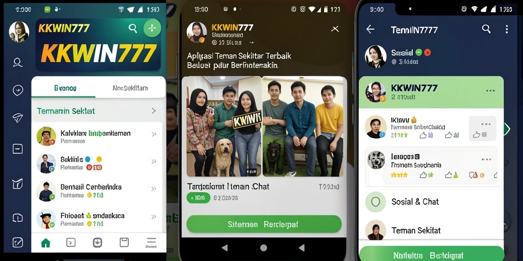 Antarmuka pengguna KKWIN777 yang menarik dan mudah digunakan.