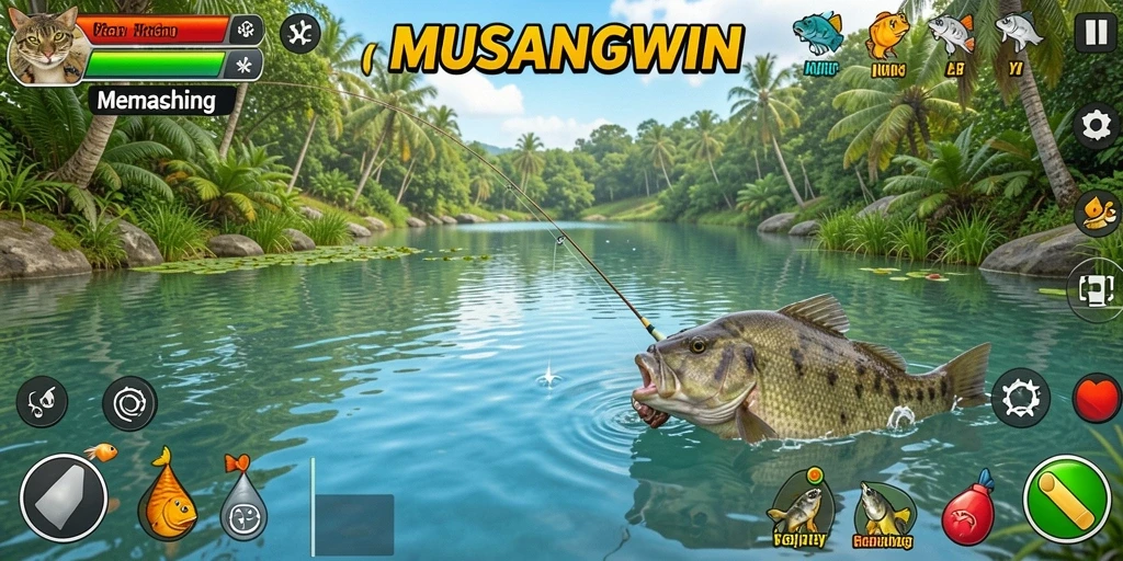 Tampilan antarmuka MUSANGWIN yang sederhana dan intuitif.