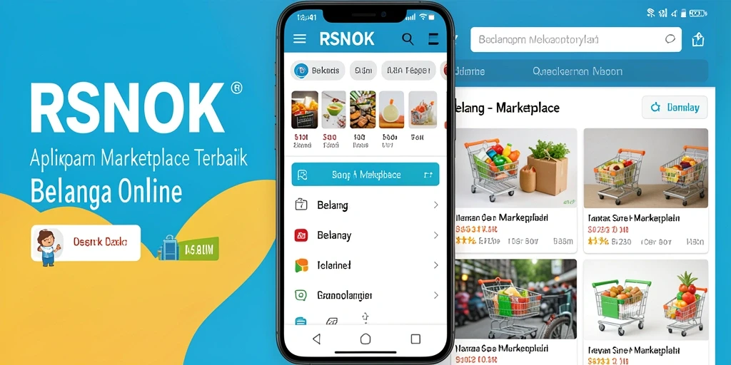 Tampilan antarmuka RSNOK yang user-friendly untuk belanja online.