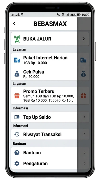 Halaman Link Alternatif Bebasmax untuk Android